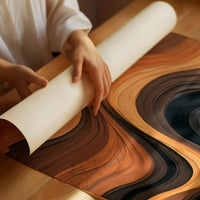 Wood Grain Wave Formation