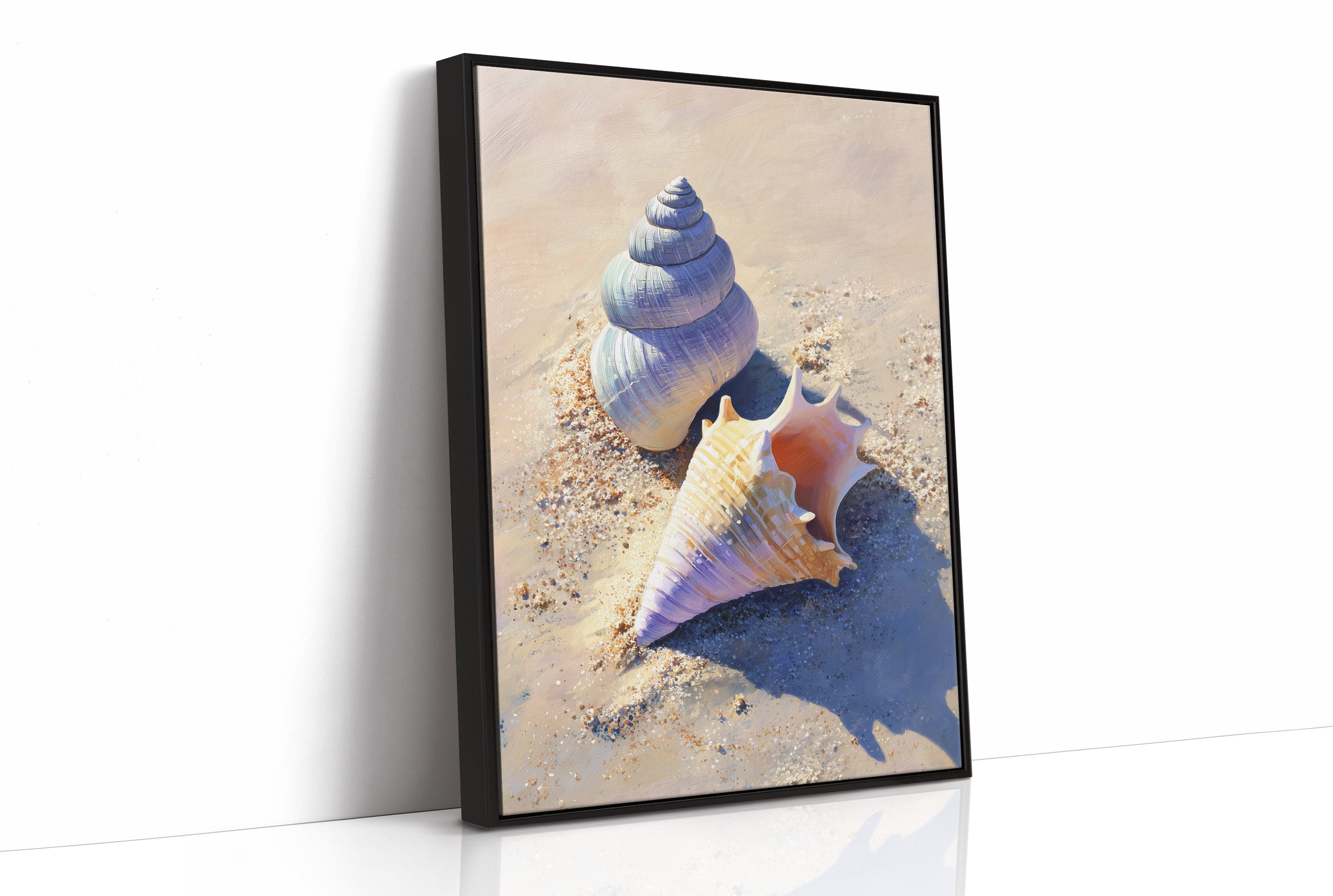 Coastal Treasures On Sunlit Sand