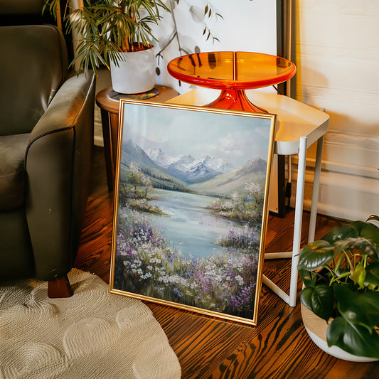 Where Mountains Meet Floral Shores