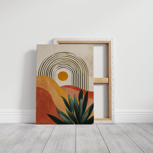 Hues of a Sunlit Horizon