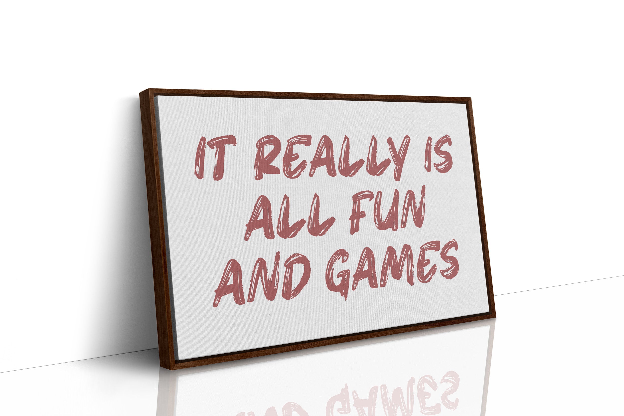 It Really Is All Fun and Games
