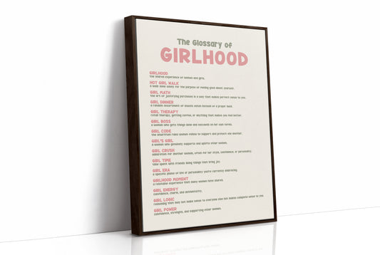 The Glossary of Girlhood