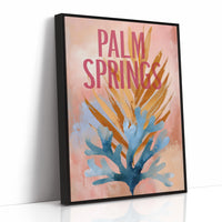 Desert Oasis Beckons In Coral Haze