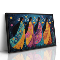 Sacred Stars Dance Through Night