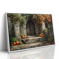 Autumn's Embrace at the Threshold