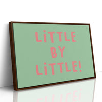 Little By Little Playful Print