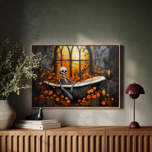 Marigolds Dance At Midnight's Bath