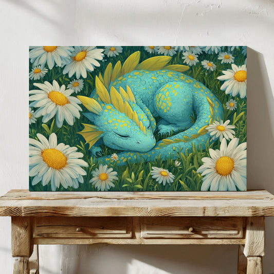 Daisy Dragon Dreams In Spring