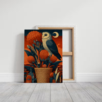Barn Owl, Desert Moon Basket