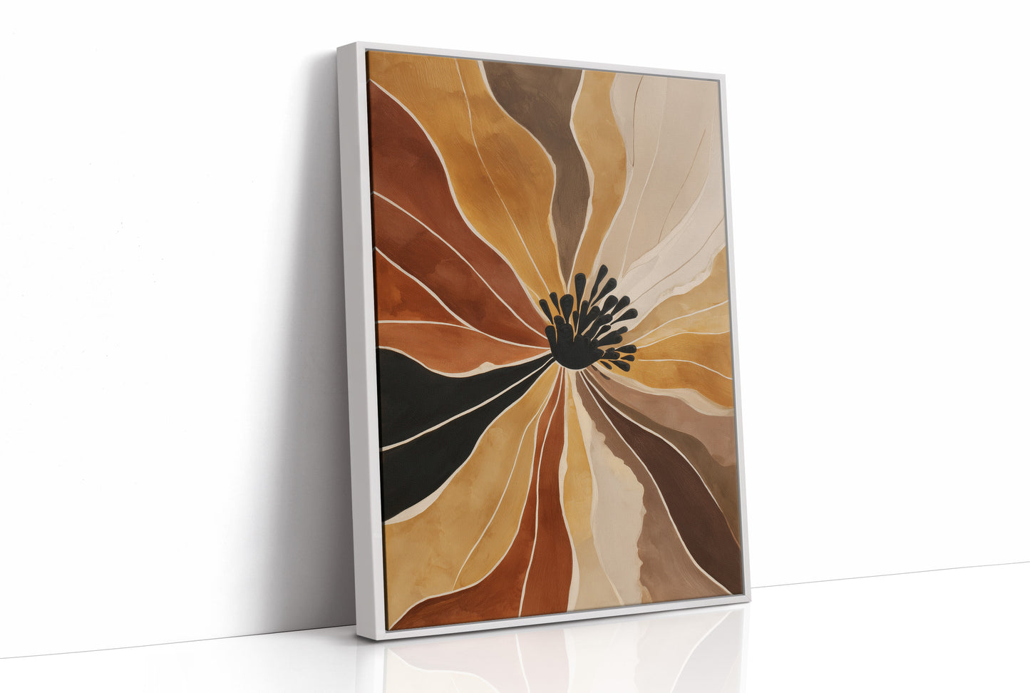 Autumn Petals Dance In Sunlight