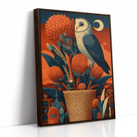 Barn Owl, Desert Moon Basket