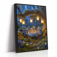 Midnight Tea Among Forest Friends