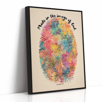 Vibrant Identity On Wooden Table