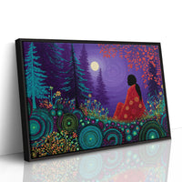 Moonlit Garden Holds Sacred Stories