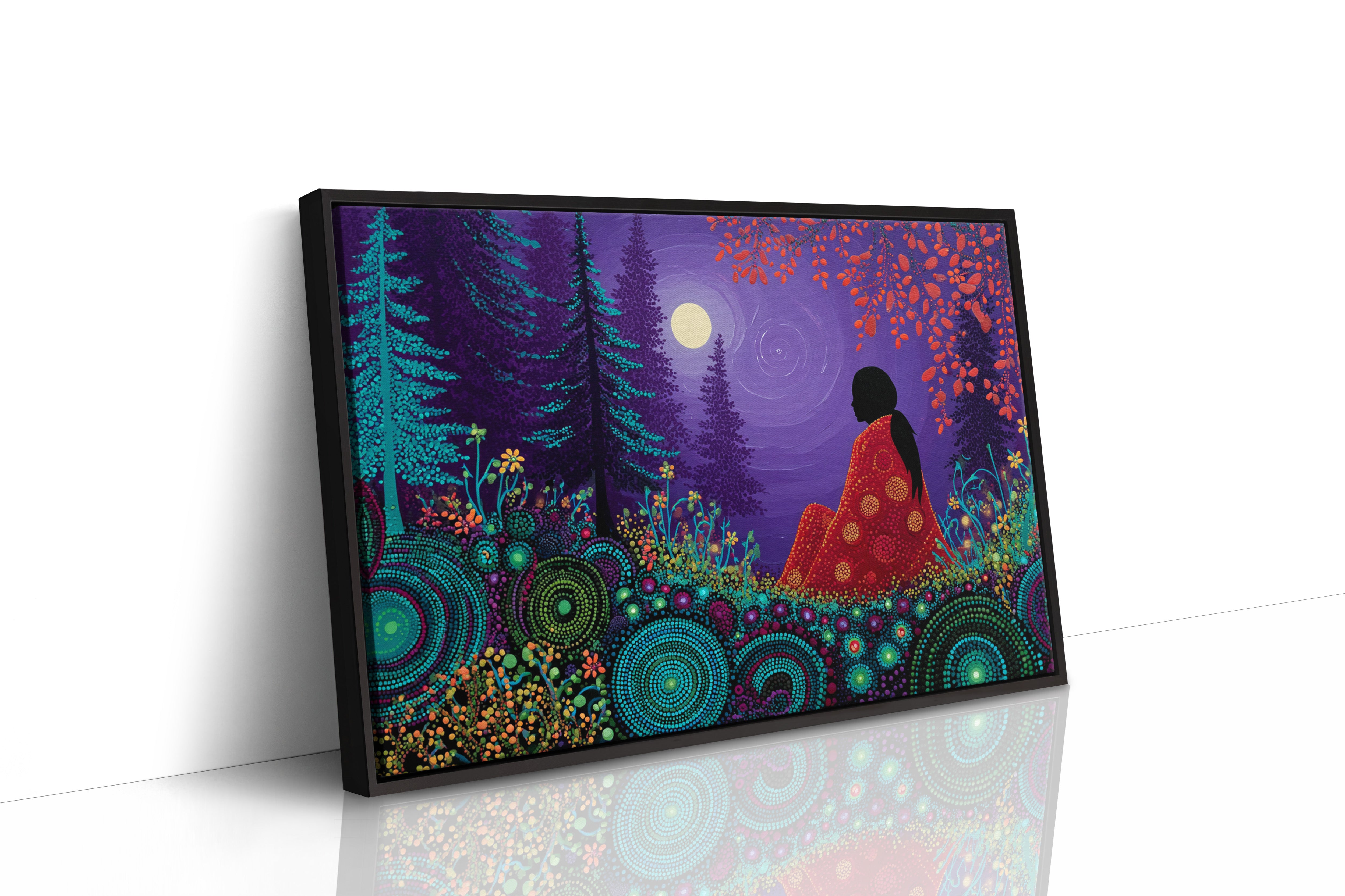 Moonlit Garden Holds Sacred Stories