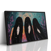 Sacred Feathers Dance With Butterflies