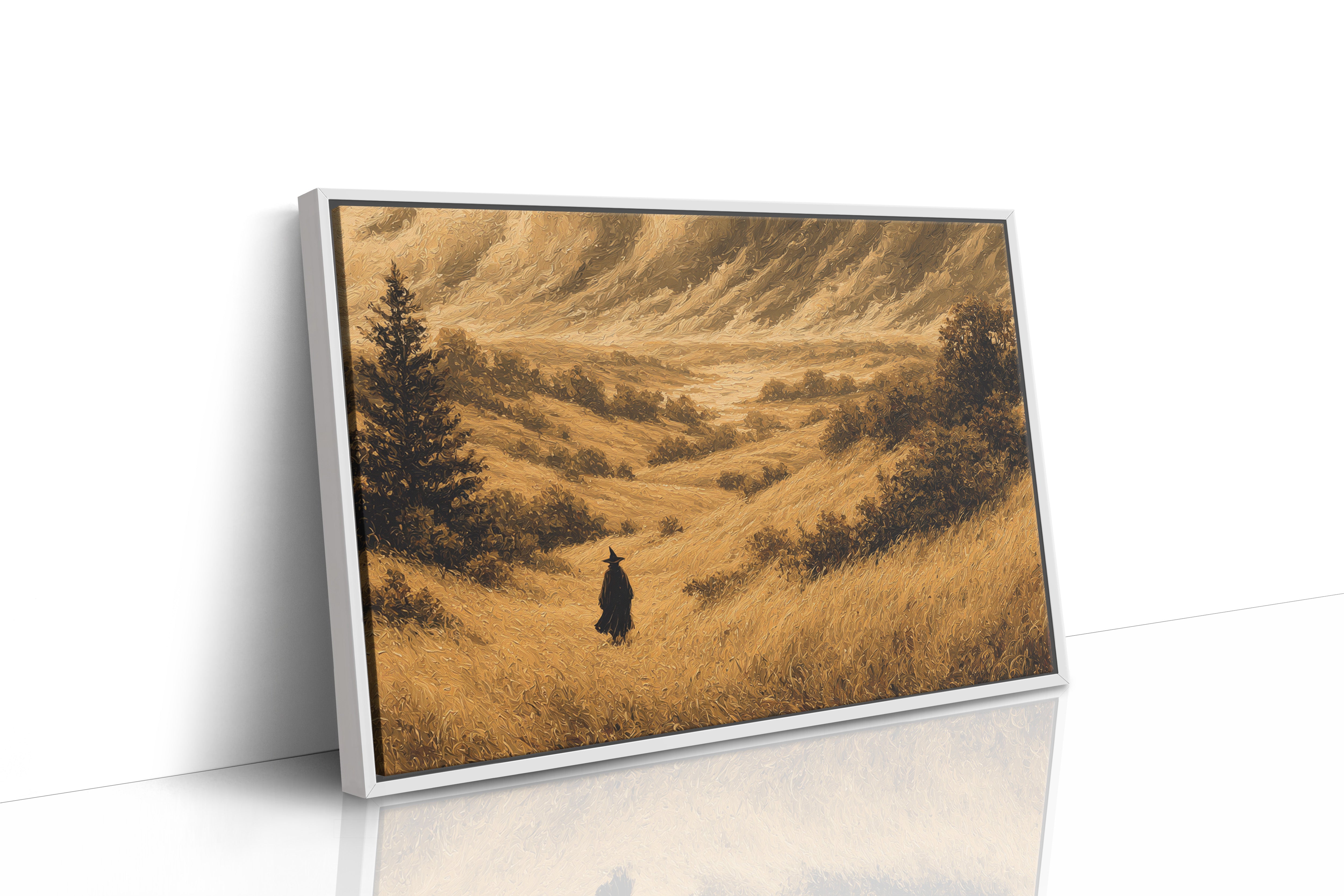 Wandering Through Golden Fields