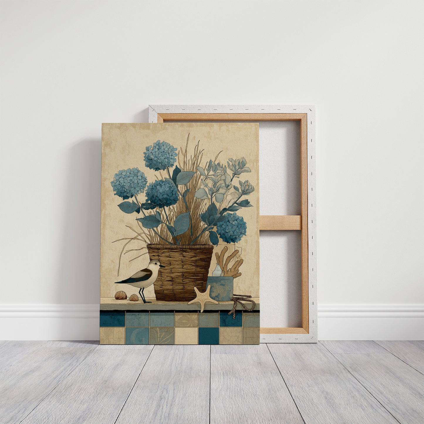 Sandpiper, Hydrangea Basket