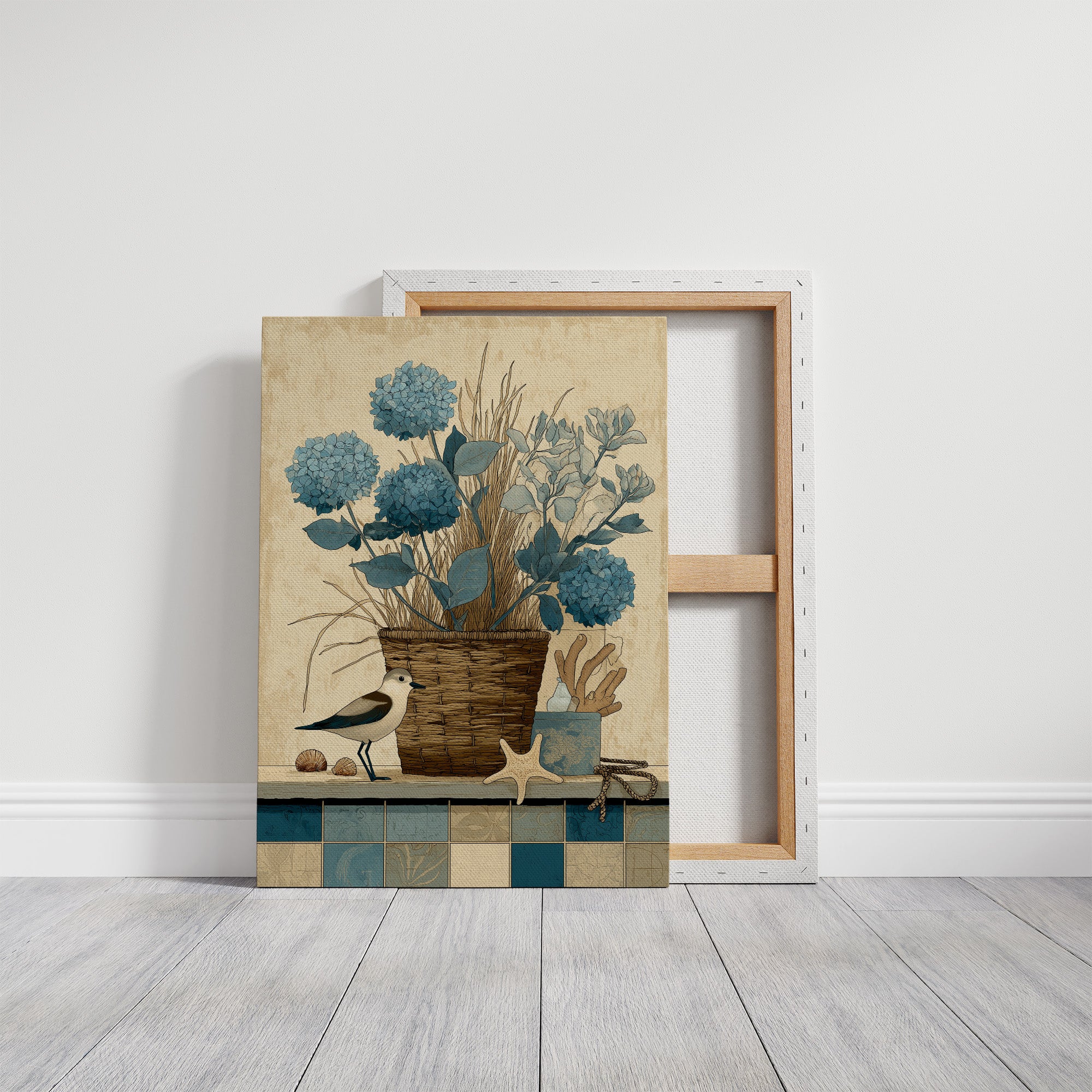 Sandpiper, Hydrangea Basket