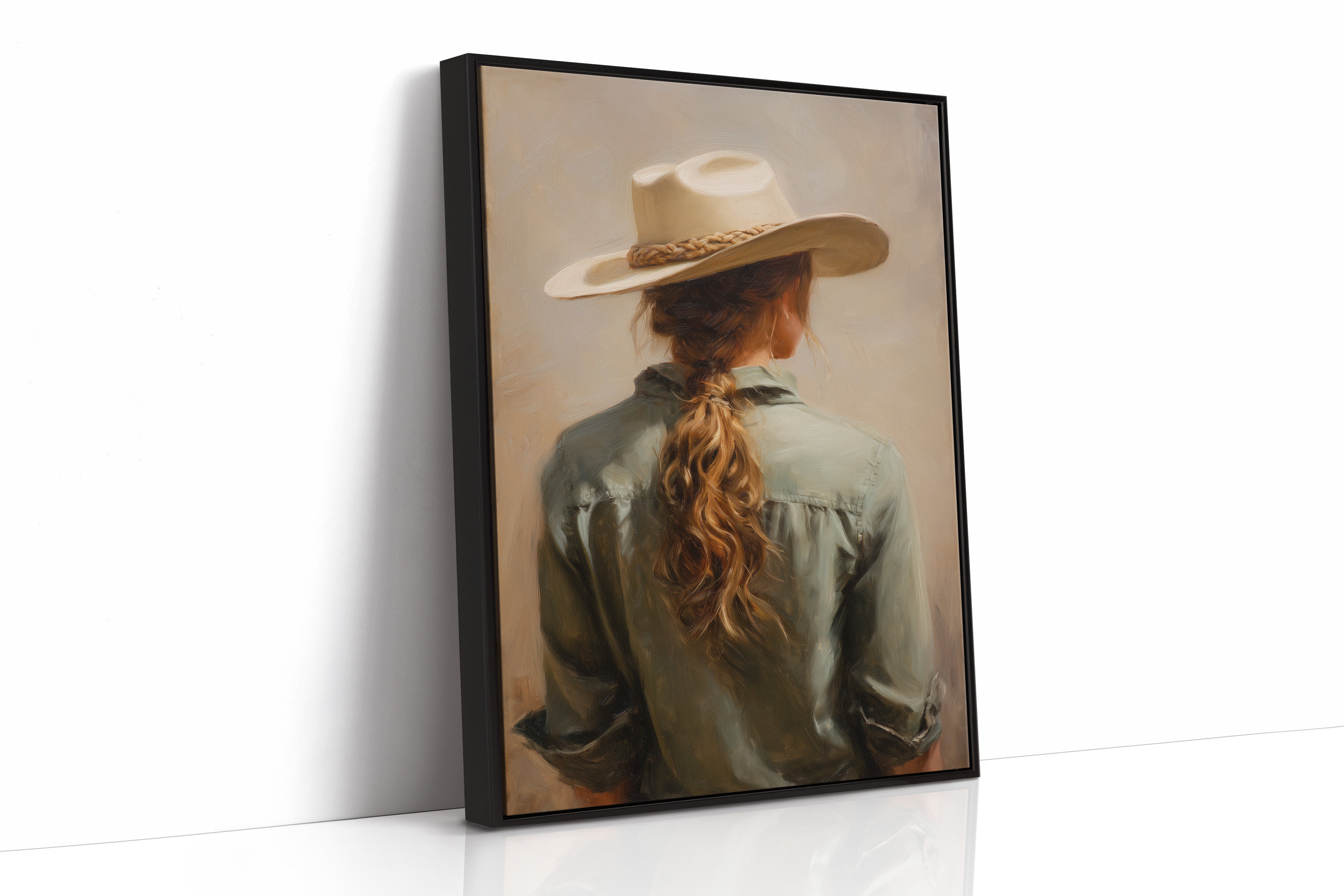 Western Silhouette in Afternoon Light