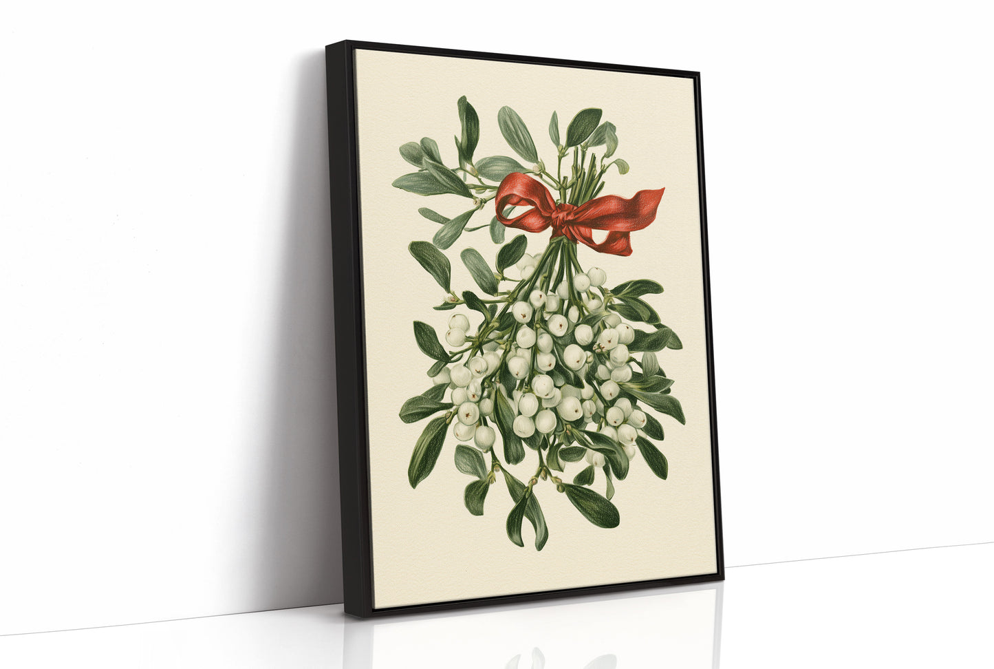 Mistletoe, Tied in Red