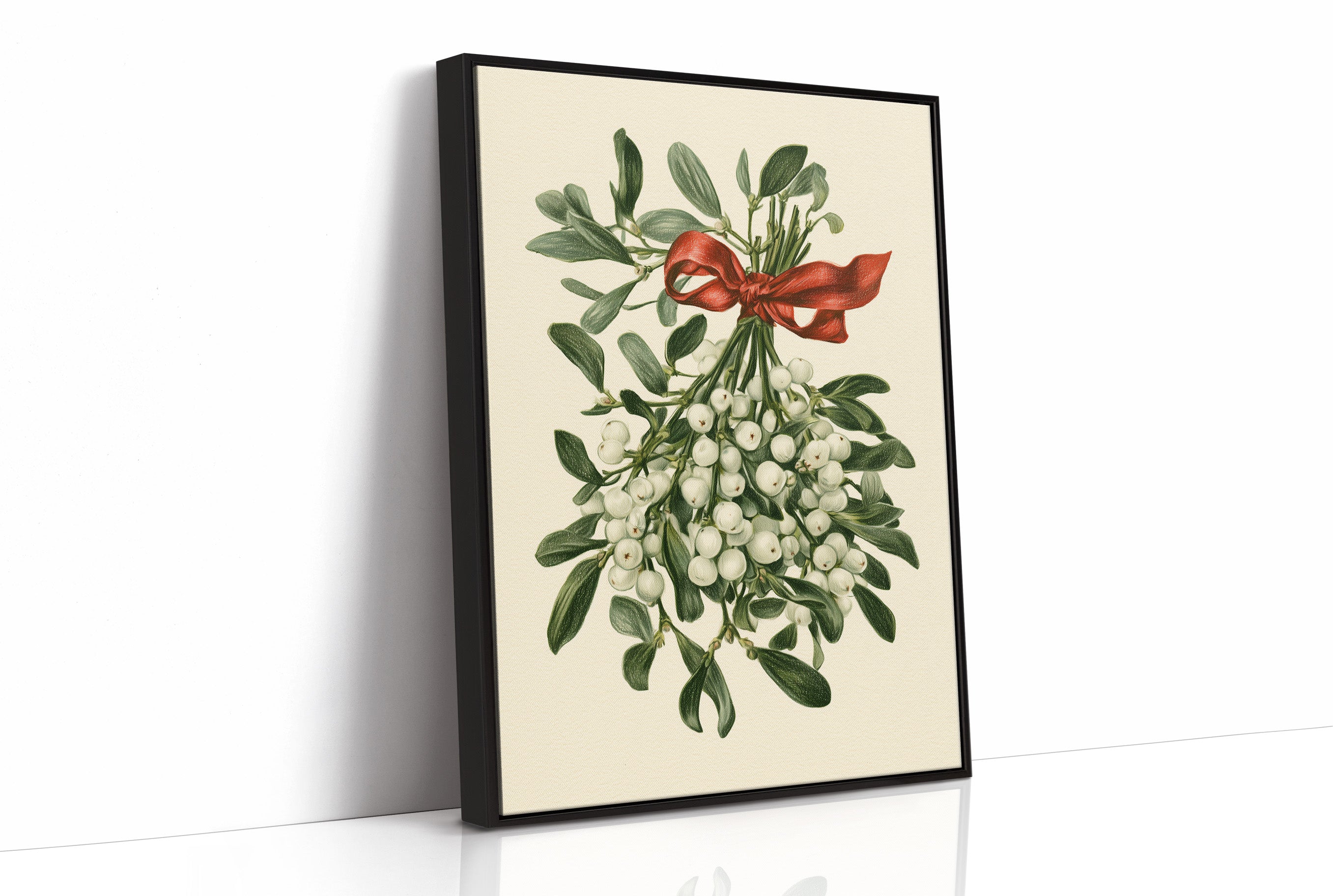 Mistletoe, Tied in Red