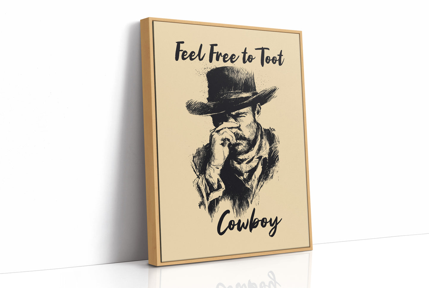 Feel Free to Toot Cowboy