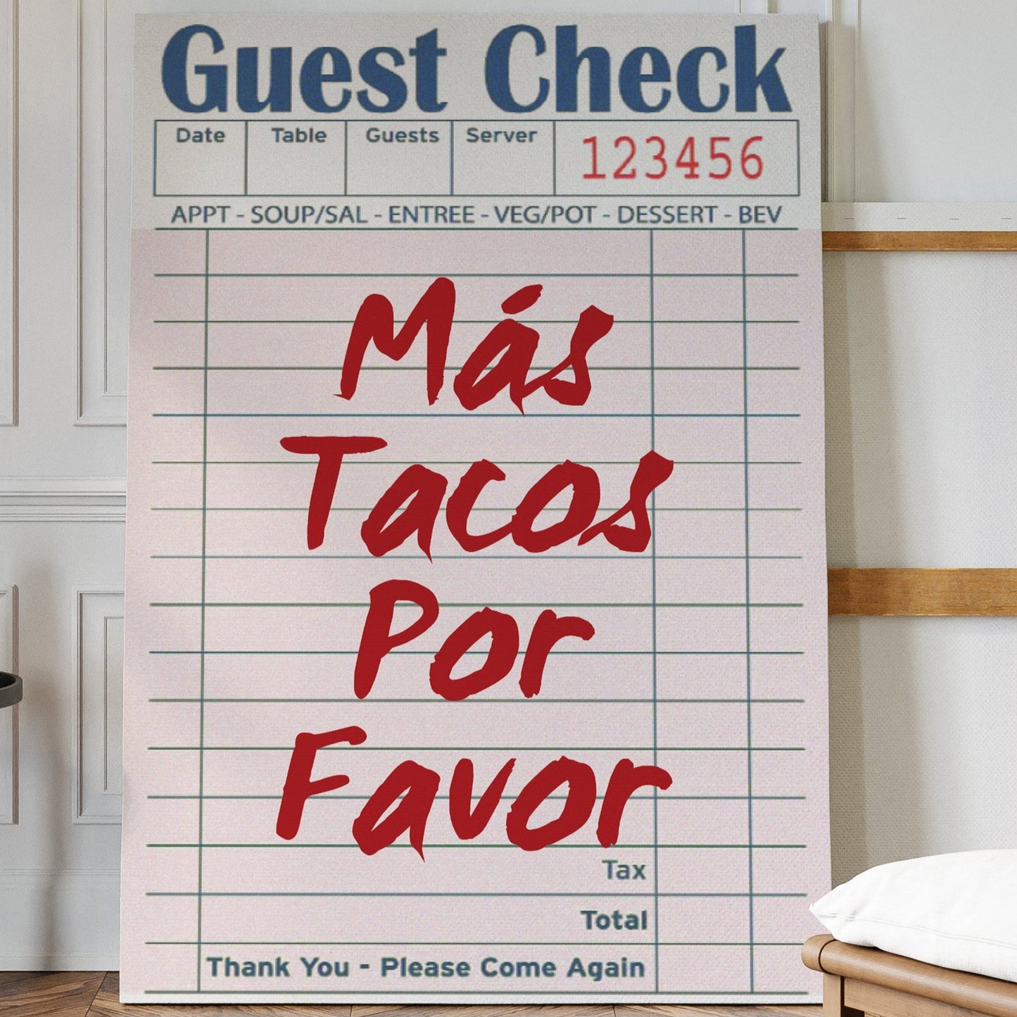 Red Letters Order Kitchen Magic