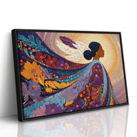 Sacred Flowers Dance In Evening Light