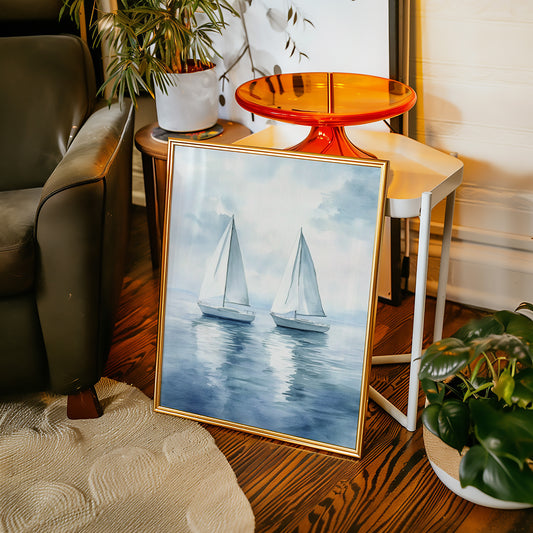 Sails Dance Upon Tranquil Waters