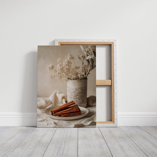 Cinnamon Sticks and Dried Blossoms