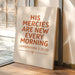 New Every Morning Scripture Print