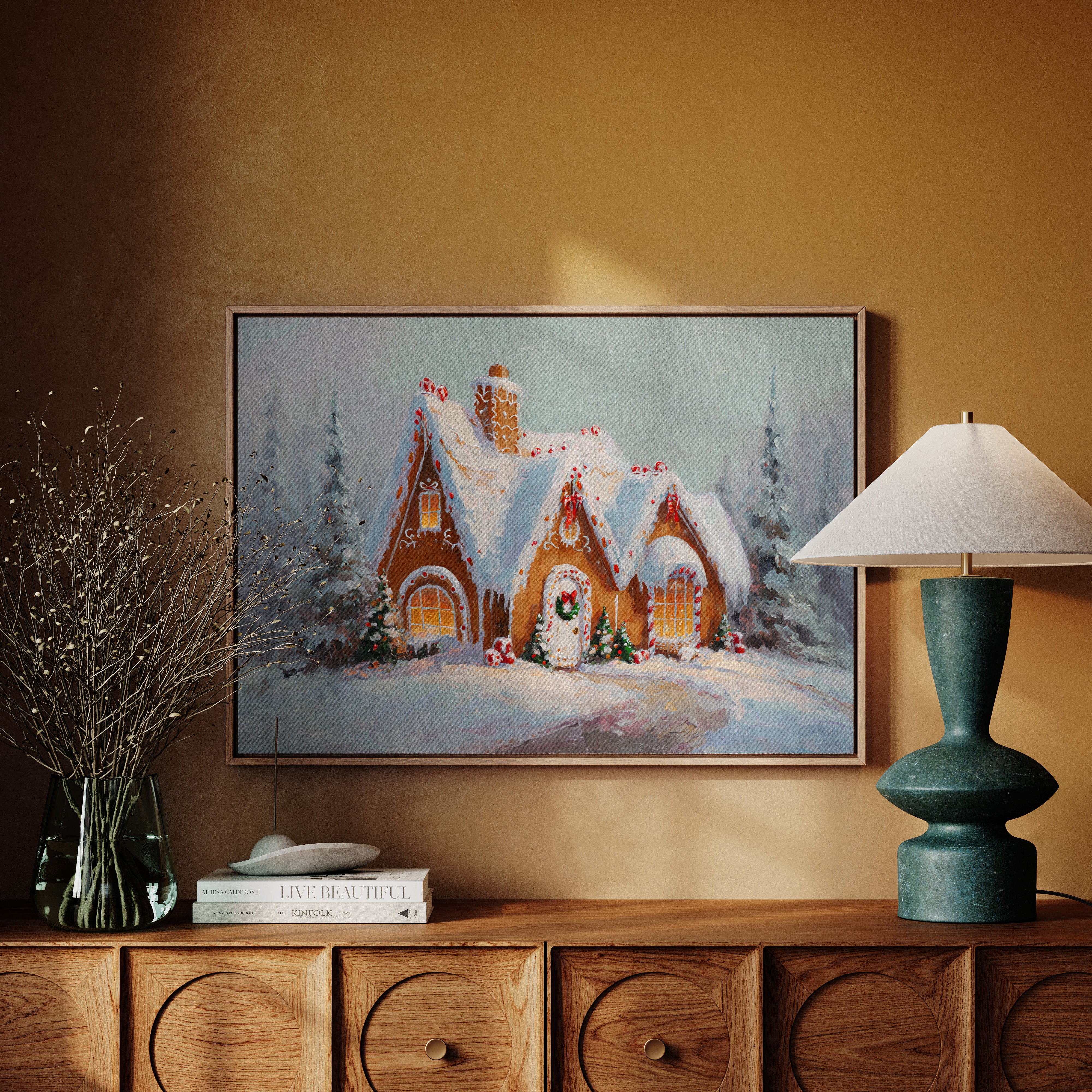 A Cottage Wrapped in Sugar Frosting