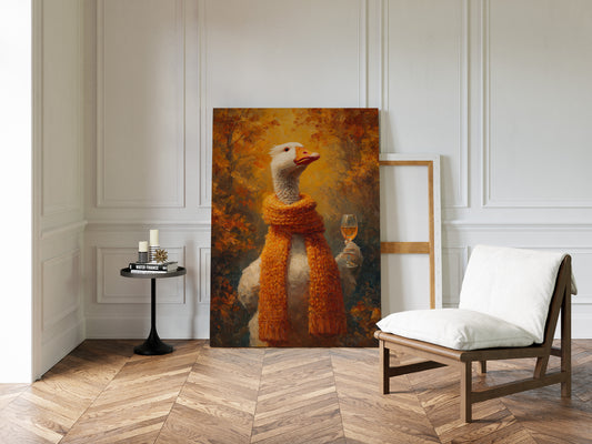 Autumn Wine With Feathered Friends