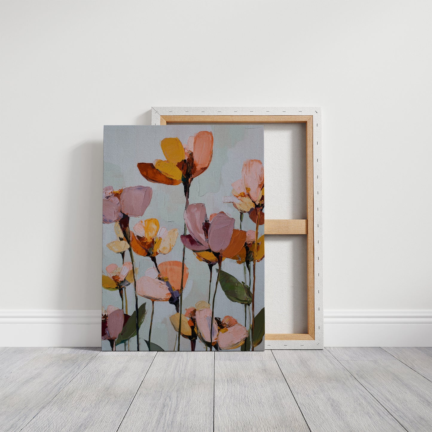 Tulips Sway In Golden Hour