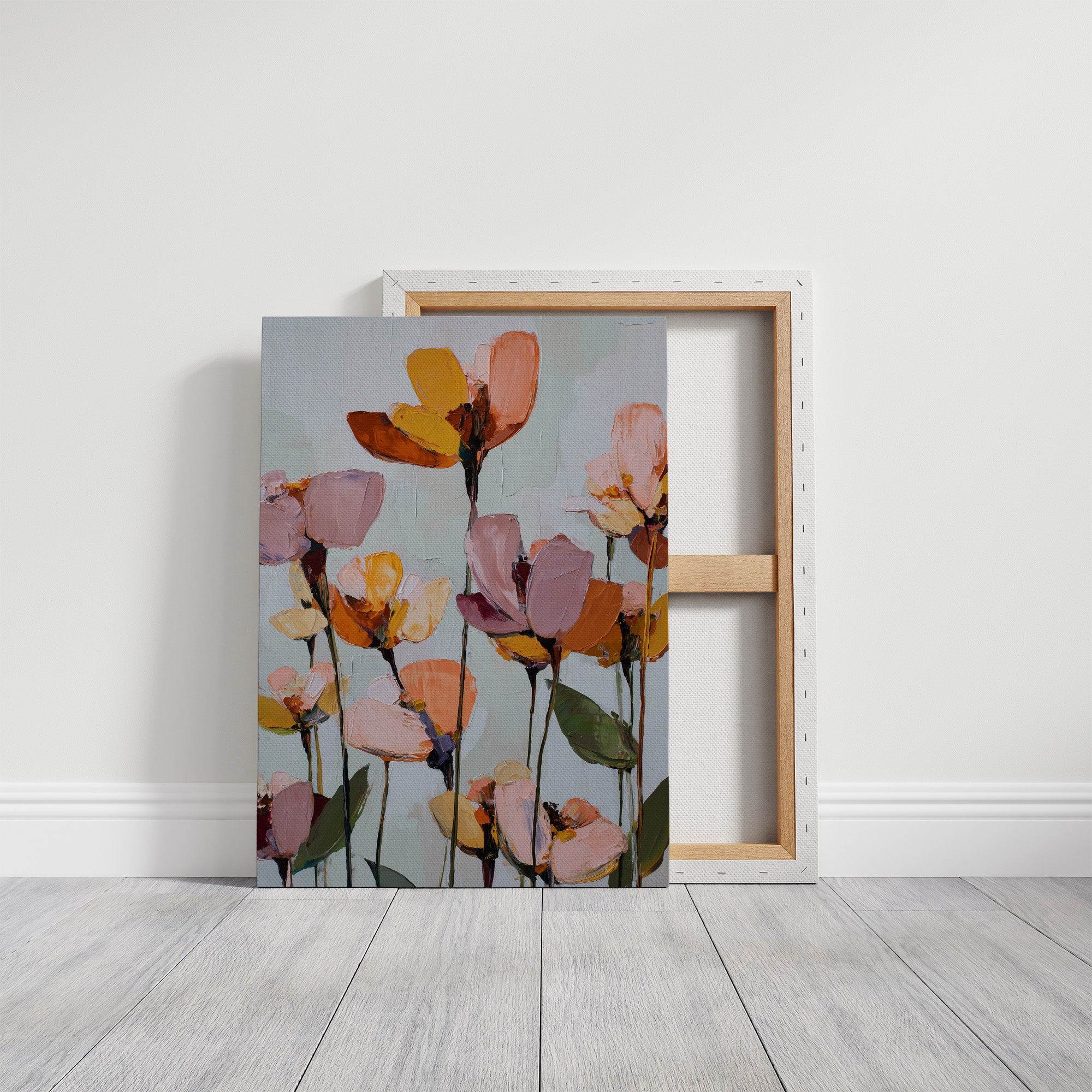 Tulips Sway In Golden Hour