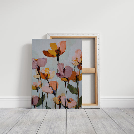 Tulips Sway In Golden Hour
