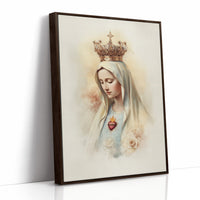 Sacred Heart In Quiet Devotion