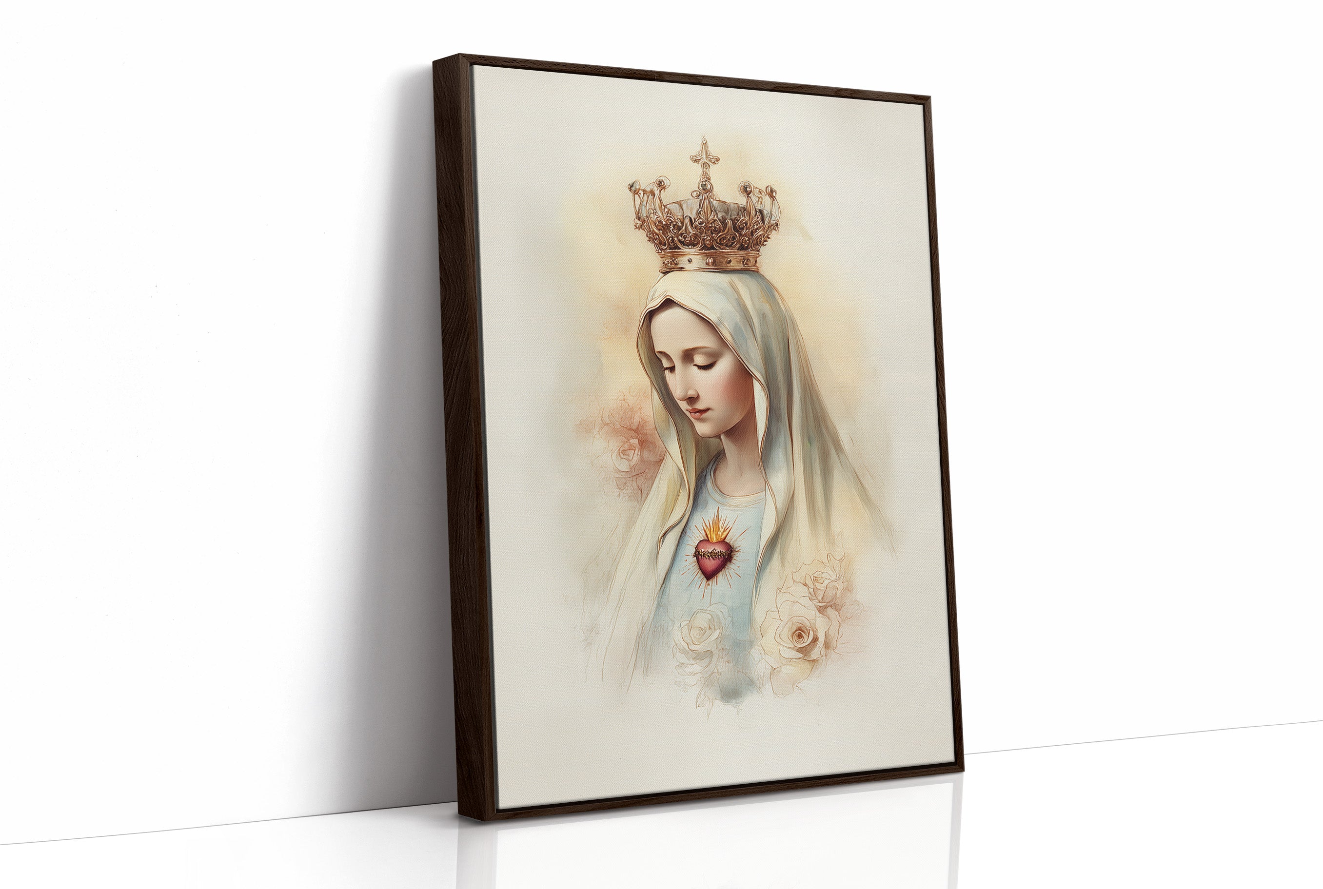 Sacred Heart In Quiet Devotion