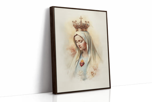 Sacred Heart In Quiet Devotion