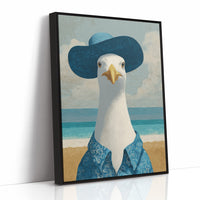 Seaside Gull In Fancy Attire