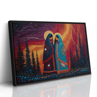 Sacred Dance Among Northern Lights