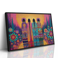 Sacred Garden Sings Through Stained Glass