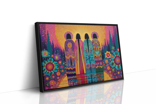 Sacred Garden Sings Through Stained Glass