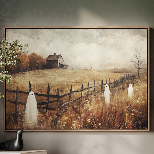 Autumn Spirits Haunt The Meadow Path