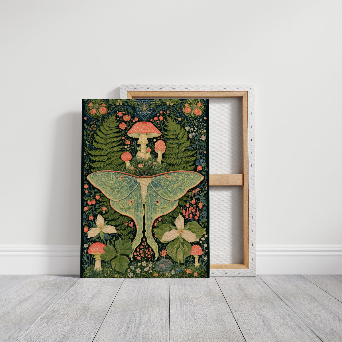 Luna Moth's Mushroom Court