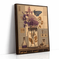 Apothecary Jar, Dried Blooms