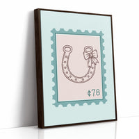 Lucky Horseshoe Stamp