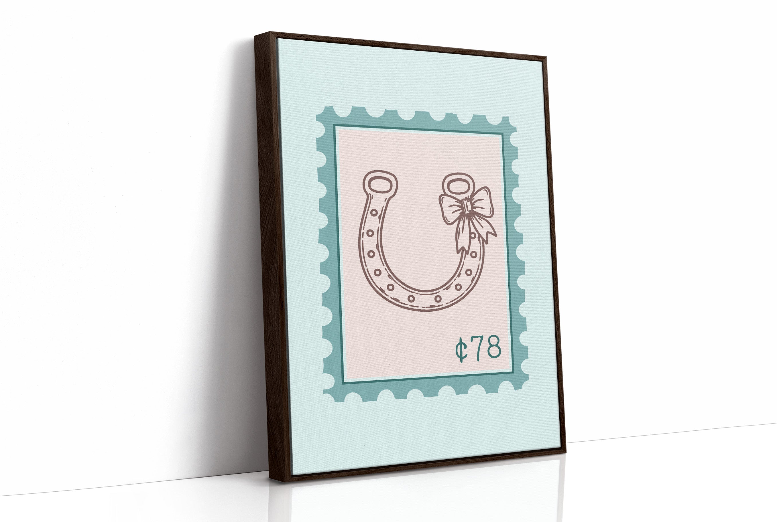 Lucky Horseshoe Stamp