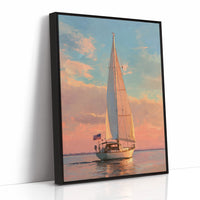 Coral Skies Meet Sailor's Freedom